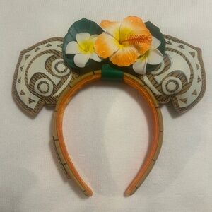 Disney Parks 50th Anniversary Polynesian Tiki Flower Headband Loungefly Ears